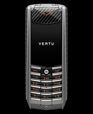 Фото Vertu Ascent X 2010 Titan Carbon Fiber Orange Leather