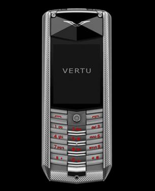 Фото Vertu Ascent X 2010 Knurled Titanium Red Leather