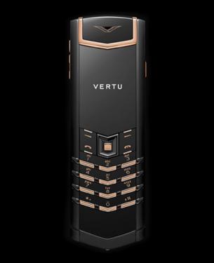Фото Vertu Signature S-Design Pure Black Mixed Metals Red Gold